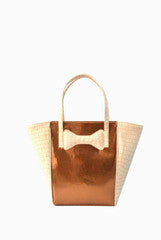 PC Clutches Copper Bow Tote