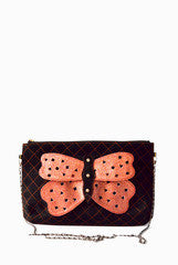 PC Clutches Pink Butterfly Sling