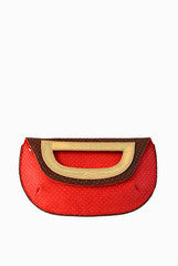 PC Clutches Red Fold Clutch