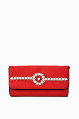 PC Clutches Red Pearl Clutch