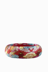 Puneet Gupta Floral Rasberry Bangle