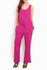Phenomena Purple Jumpsuit