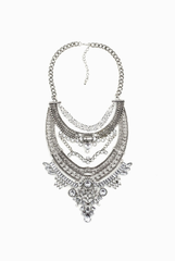 Pink Melon Amelia Statement Necklace