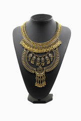 Pink Melon Cleopatra Statement Necklace