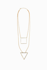 Pink Melon Rebecca Layered Necklace