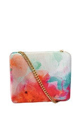 Pandora Printed Round Clutch Bag