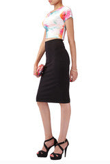 Pandora Multicoloured Party Crop Top