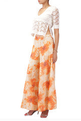 Pandora Palazzos With Blouse