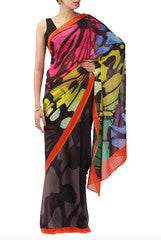 Pandora Butterfly Saree