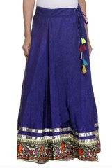 Preeti Tomar Royal Blue Skirt