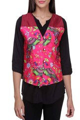 Preeti Tomar Pink Peacock Jacket