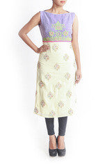 Regal Armoire Lilac Printed Kurta