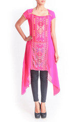Regal Armoire Pink Aztec Printed Kurta
