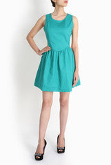 Red Couture Turk Blue Mini Dress
