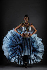 Vishala Shree Preksha Asymmetrical Skirt and Top