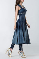 Vishala Shree Urvi Denim Anarkali