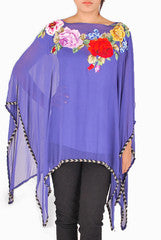 RSVP Embroidered Poncho