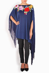 RSVP  Jersey Embedded Poncho