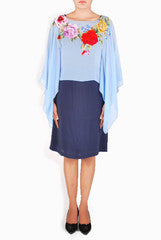 RSVP Tunic With Embeded Poncho