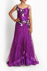 SHP Purple Floor Length Gown