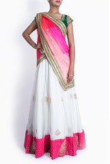 Sindhu Reddy Pink Lehega Choli