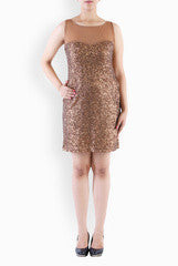 SIYA Copper Sequence Dress