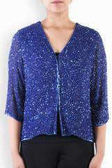 SIYA Blue Sequin Jacket