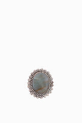 SIYA Elizabeth Green Stone Ring