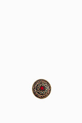SIYA Golden Polish metal ring