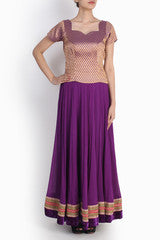 Siya Purple Lehenga Set