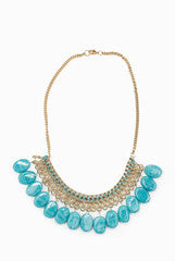 Siya Turquise Stone Necklace