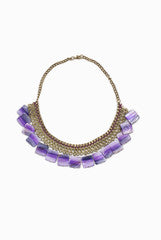 Siya Purple Necklace
