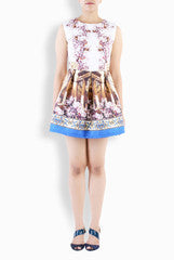 Soule Vintage Digital Print Dress
