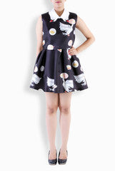 Soule Swan Collar Dress