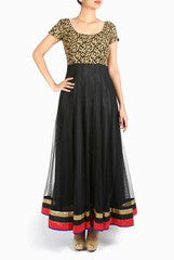 Shravya Varma Charmmes Black Anarkali