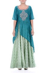 Studio 41-Cotton Gown And Kurti Set