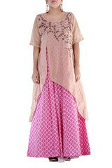 Studio 41-Cotton Gown And Kurti Set