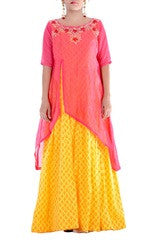Studio 41-Cotton Gown and Kurti Set