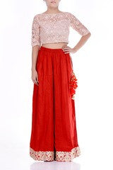 Studio 41-Red Pallazzo