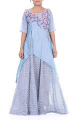 Studio 41-Cotton Gown And Kurti Set