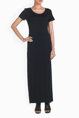 The Style Aisle Not-So-Basic Tee-Black