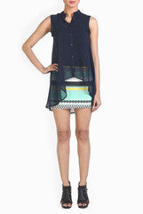The Style Aisle Aztec Azure Dress