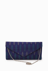 Sugar Mint Ocean Blue and Blue Whale Envelope Flap sling