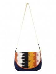 Sugar Mint-Ikkat Multi Missy Sling Bag