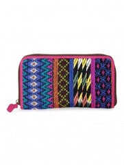 Sugar Mint-Ikkat Blue Clutch