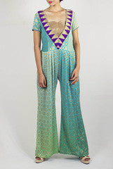 Sugarlips by Sakina Amin Green Jumpsuit