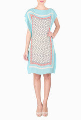 SOUP by Sougat Paul Blue Printed Dress