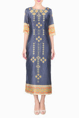 SOUP by Sougat Paul Blue Tunic