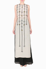 SOUP by Sougat Paul Monochrome Tunic & Palazzo Set