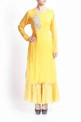 Tanoura Yellow Palazzo Set
